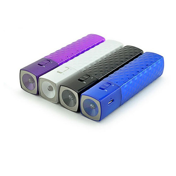 PB0020 LED Torch Lipstick Power Bank