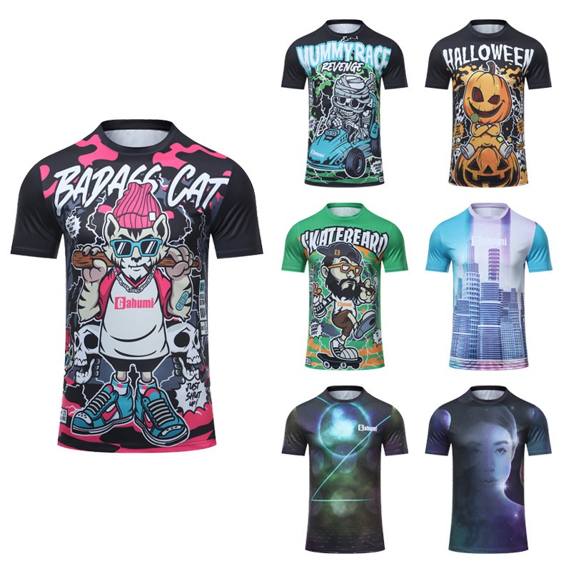 CLOW007 Digital printing T-shirt
