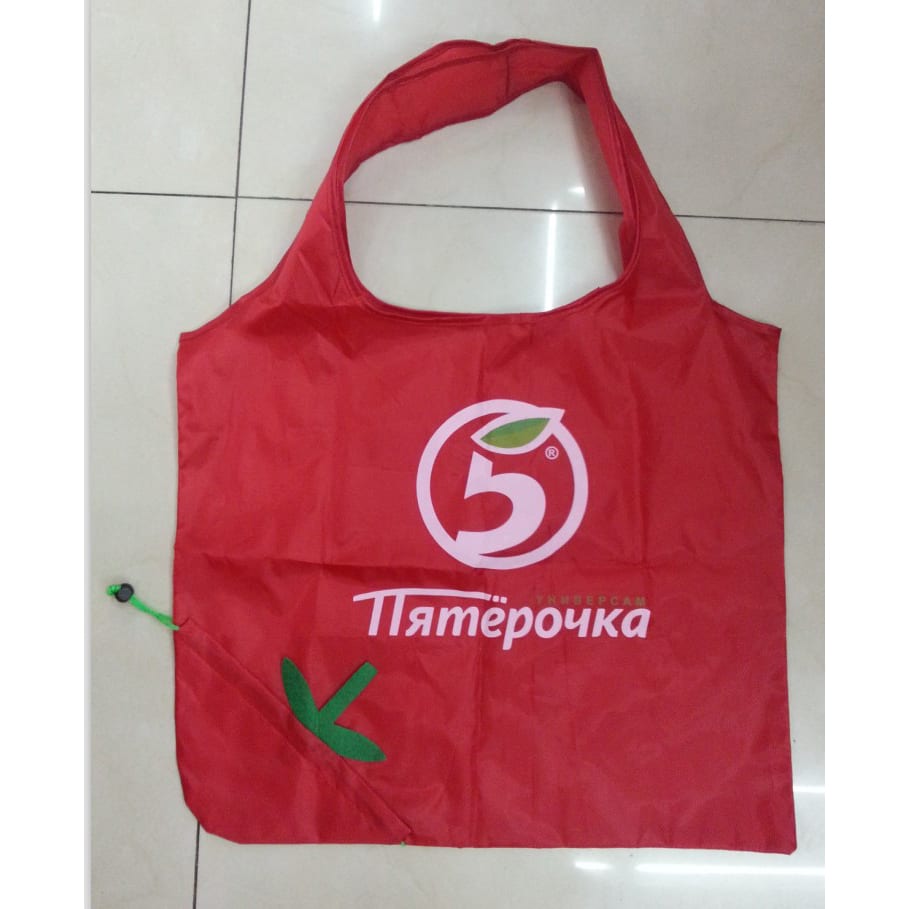 BAG024 Apple shape shopping bag