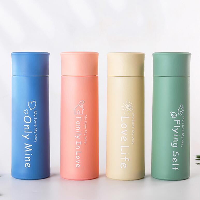 WAB061 400ML double layer glass water bottle
