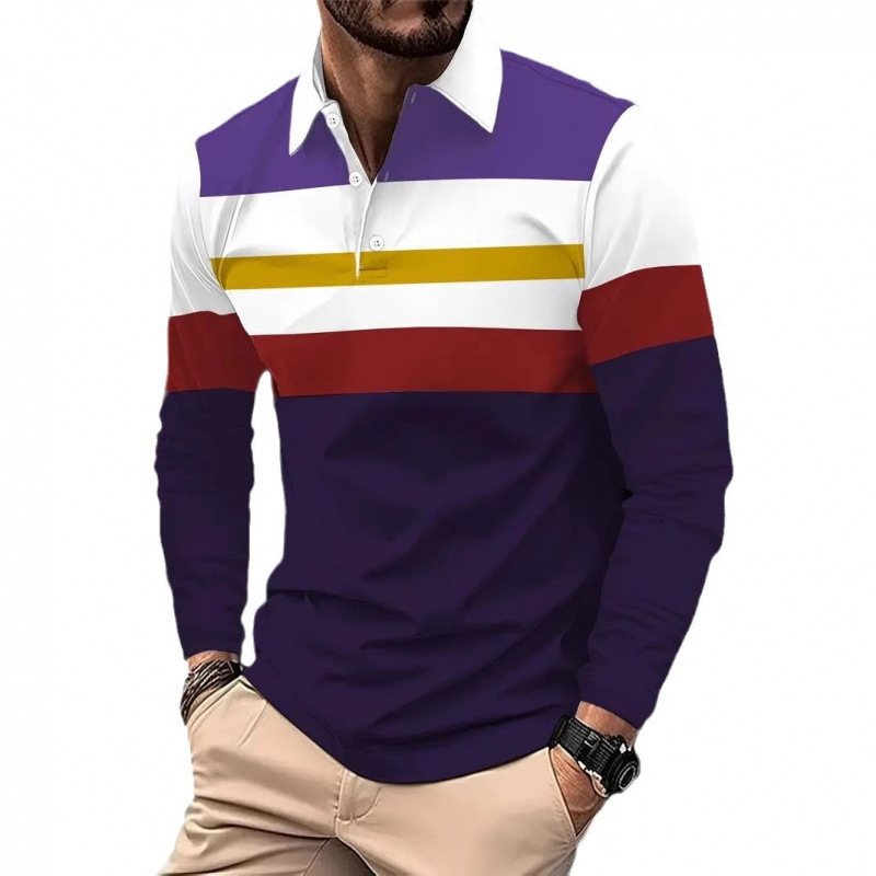 CLOW003 Long-sleeve polo shirt