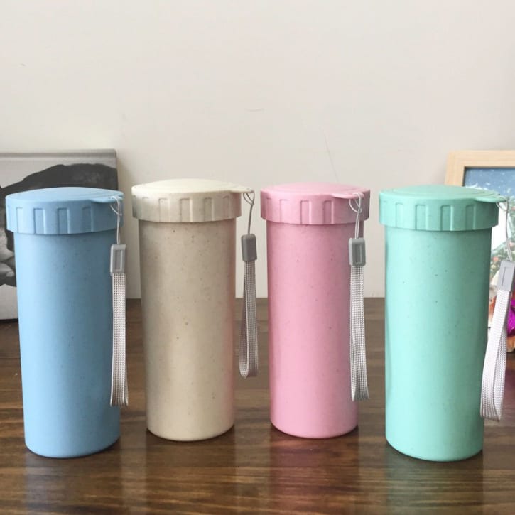 WAB010 400ml Wheat fiber water bottle