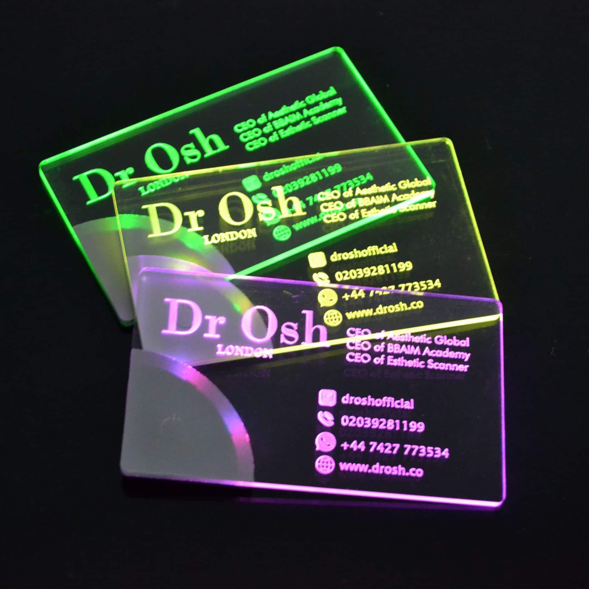 FLA034 LED business card light