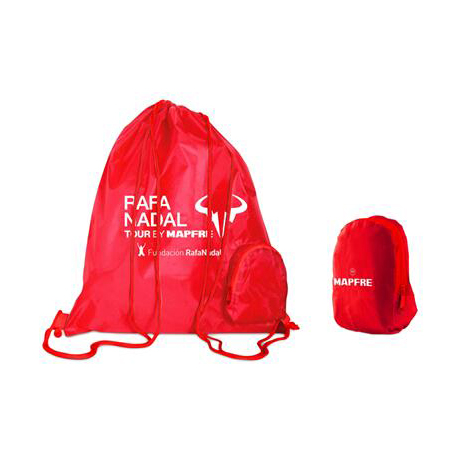 BAG011 foldable 210D polyester Gymbag