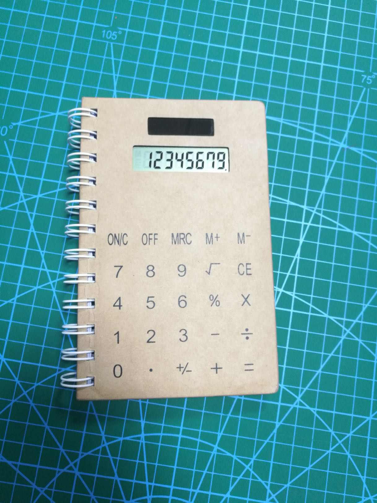 NOB013 Notebook with calculator