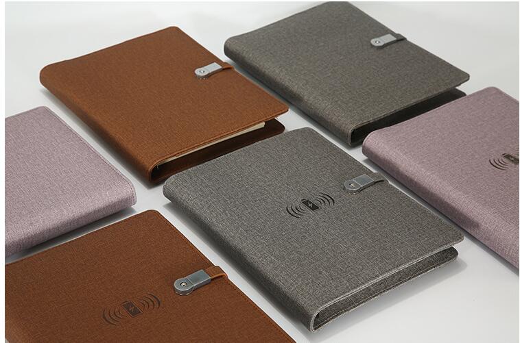 NOB004 Wireless charging powerbank notebook