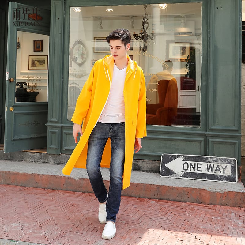 OUT017 pvc raincoat