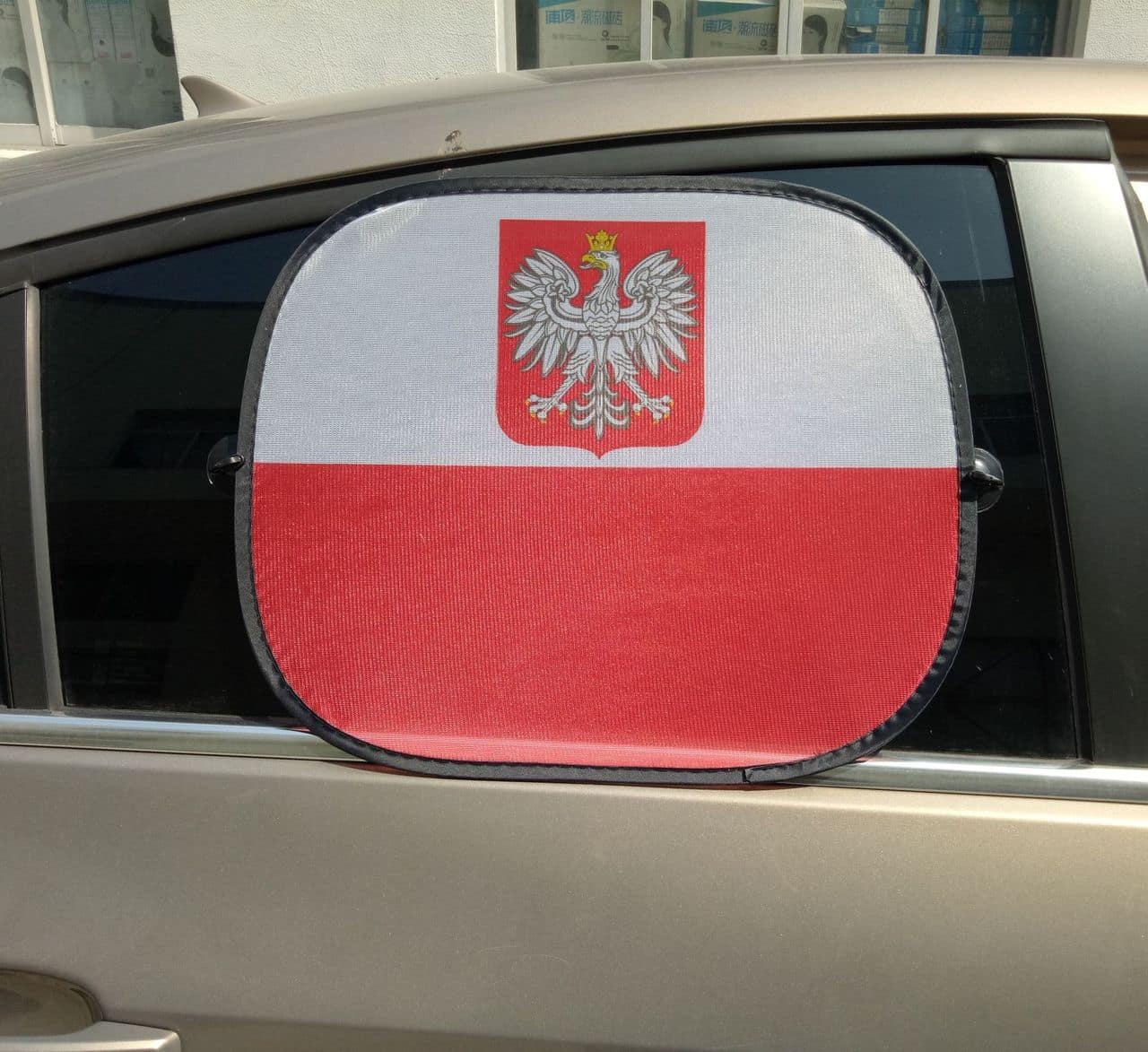 CD0011 sun visor with suction cup