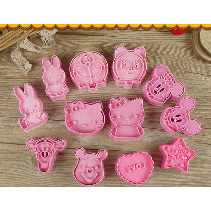 HH0017 Bear and Rabbit Rice Mold