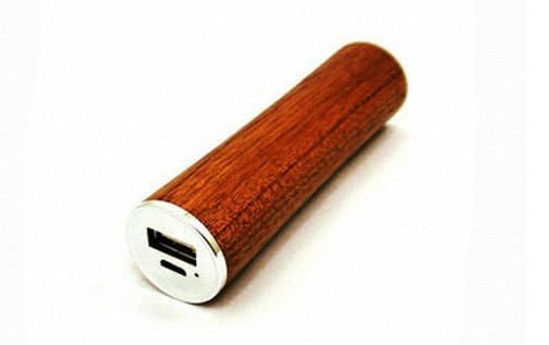 PB0018 Wooden Lipstick Power Bank