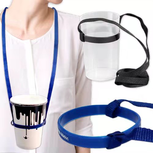 Lanyard mug holder