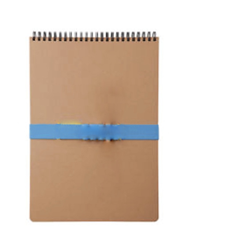 NOB006 spiral notebook with elastic band