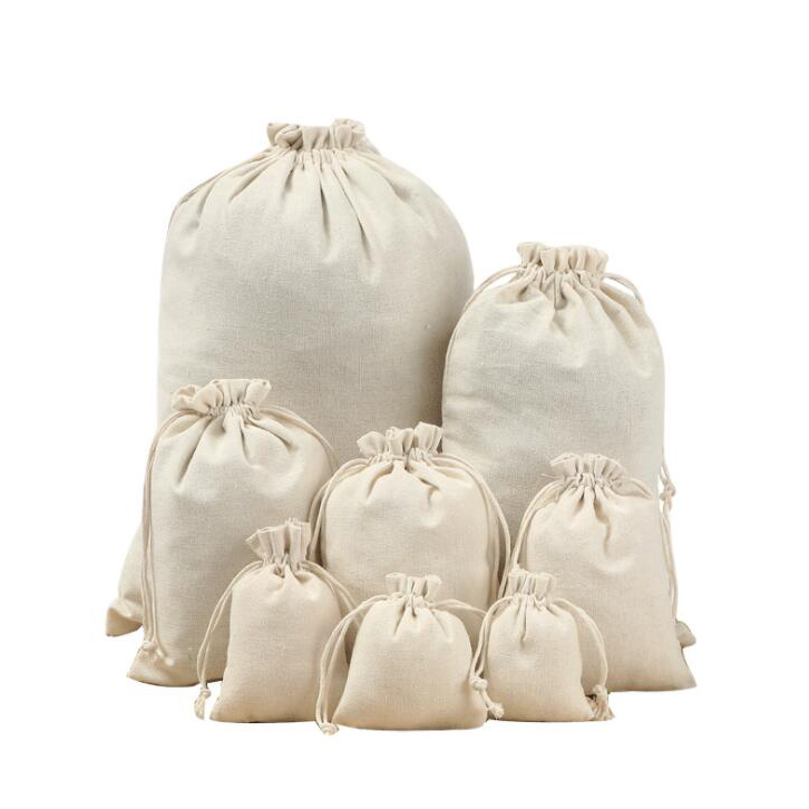 BAG020 Cotton drawstring bag