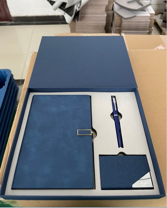NOB012 3in1 Notebook namecard holder pen set